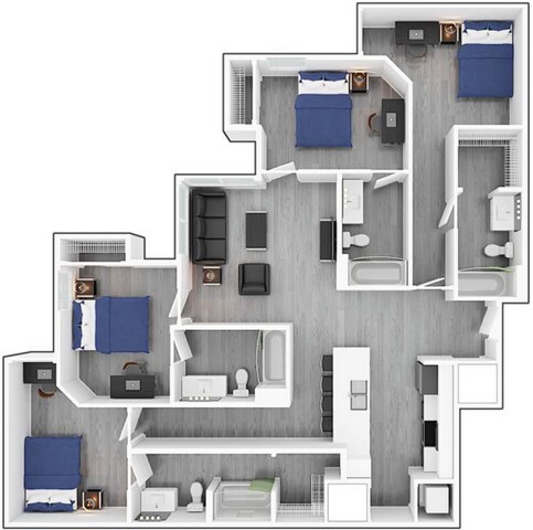 Unit Private Private floor plan